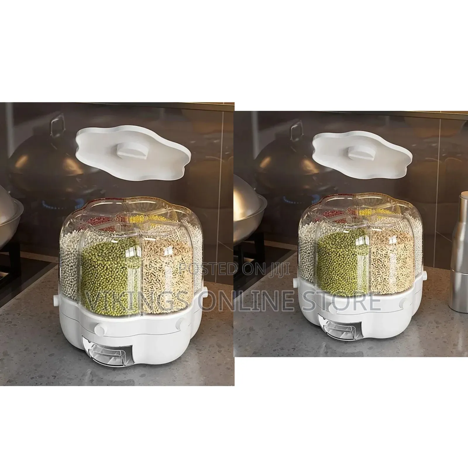 Rotating Grain and Cerial Dispensor