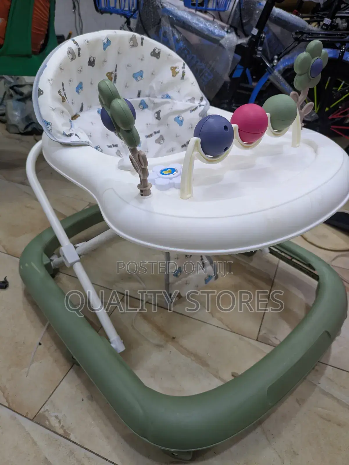 Bell Baby Walker Cream