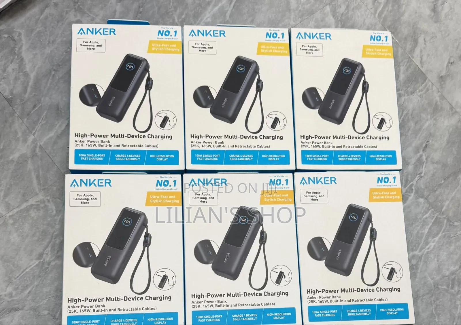 Anker Zolo Power Bank (25,000mAh, 165W)