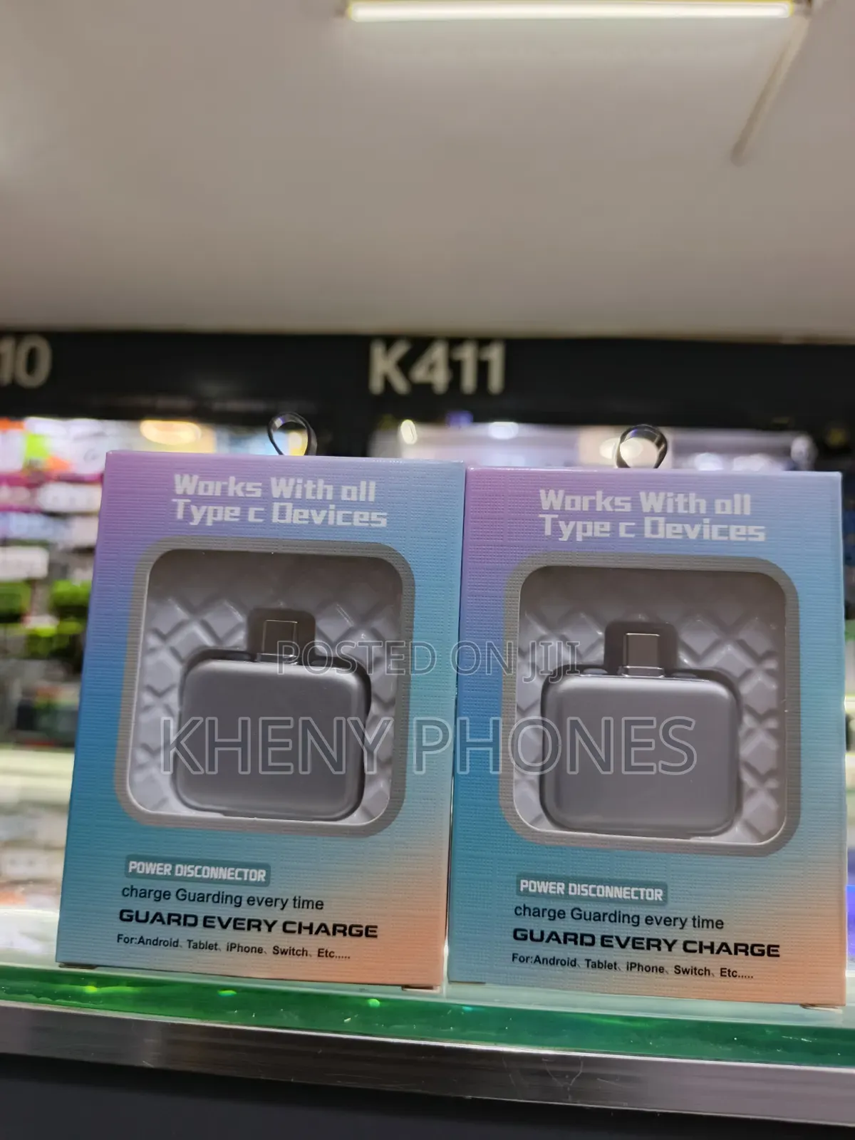 Type C Cut Off, Charger Protector
