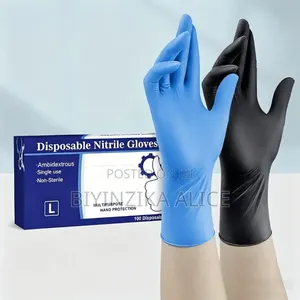 Gloves( Nitrile Disposable Examination)