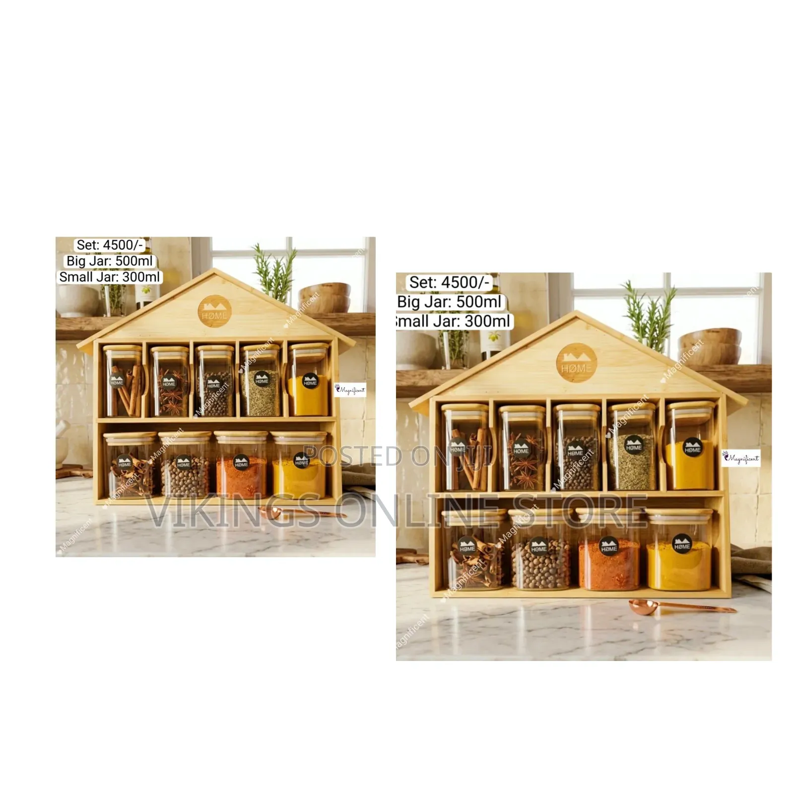 Aesthetic House Spice Racks