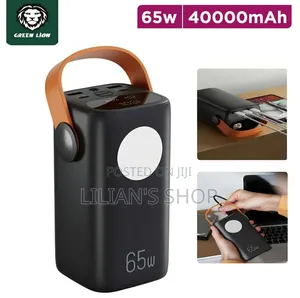 Green Lion Hyper Core 40 Power Bank 40000mAh - Black