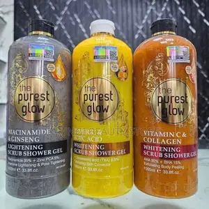 Purest Glow & Sk Dutches Faster Lightening Scrub Shower Gels