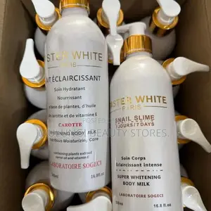 Faster White Paris Snail Slime 7Days Super Whitening Body Milk Lotion