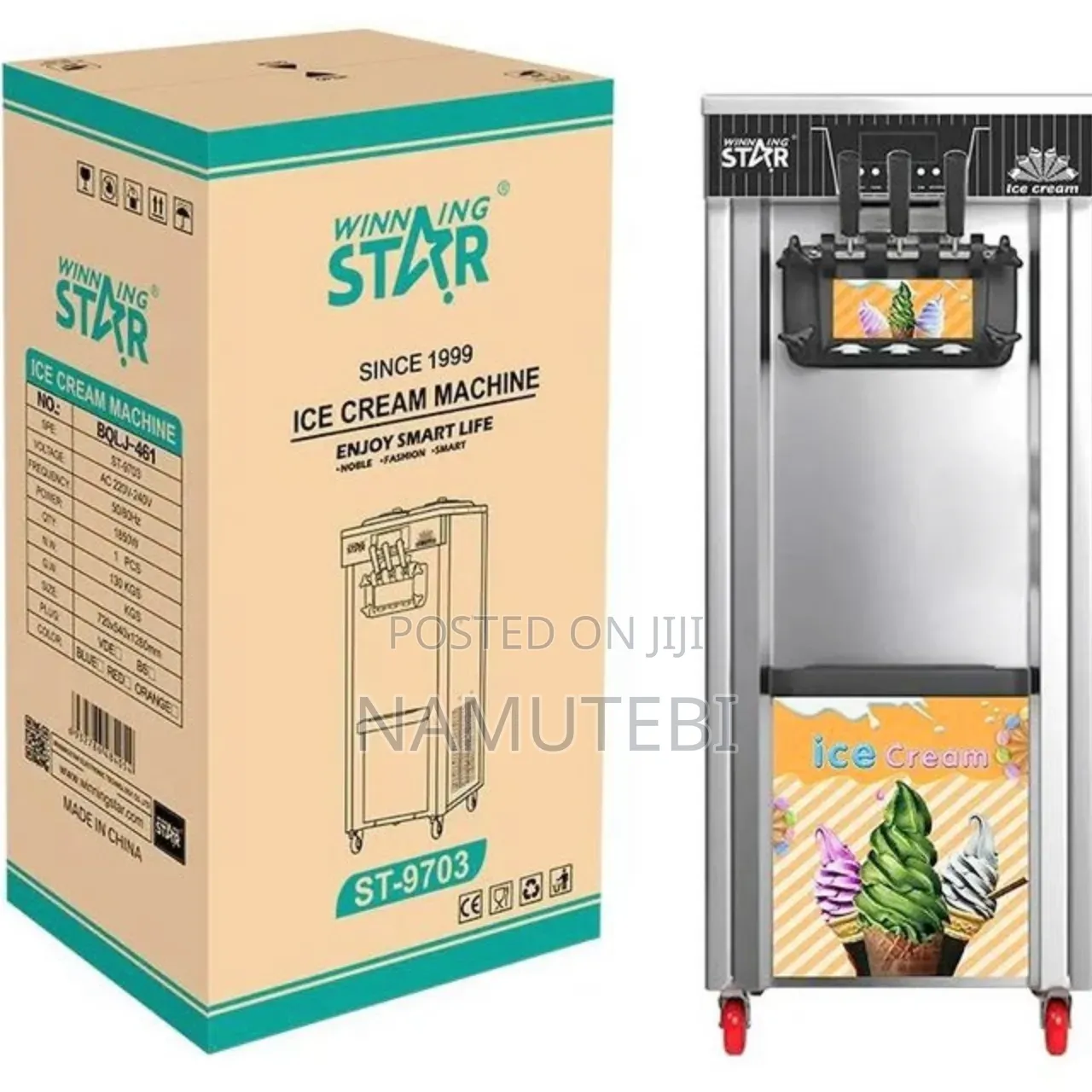 Winning Star Ice Cream Machines