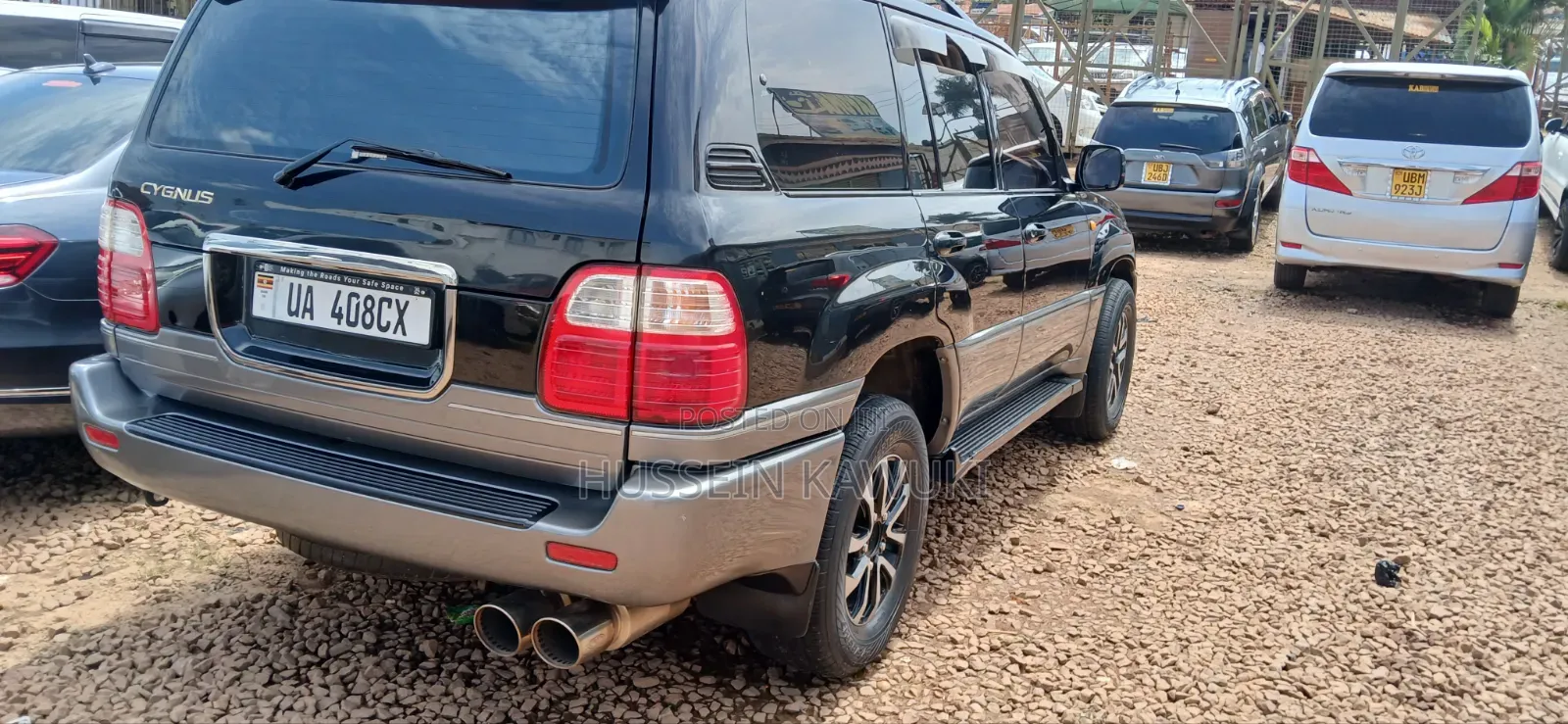 Toyota Land Cruiser Cygnus 4.7 2004 Black