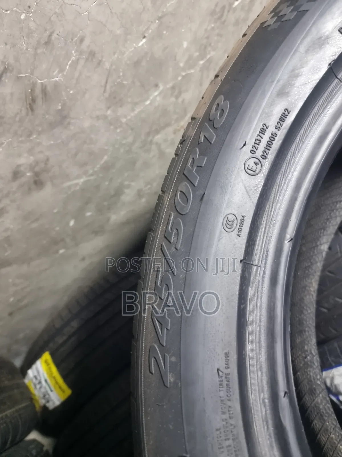 245/50r18 a Three Tyres in Good Condition.