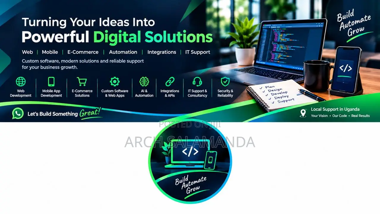 Software, Website, Mobile Application Development, IT Services