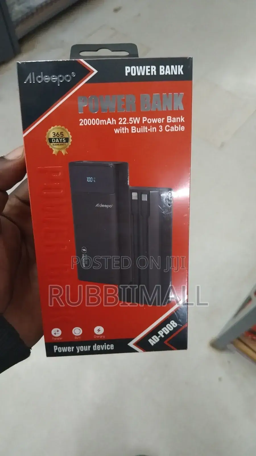 Aldeepo AD-PD08 20000mAh Power Bank