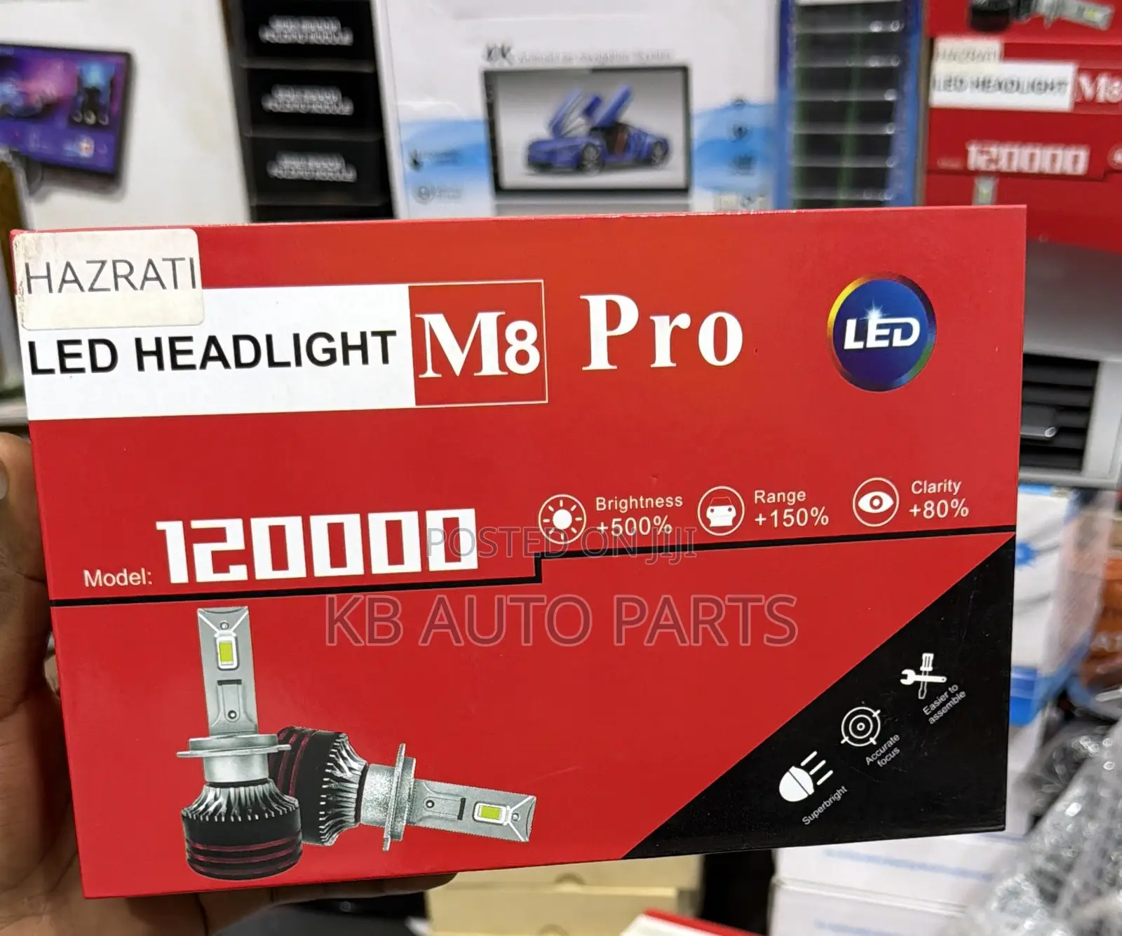 M8 Pro Led Car Headlamp/Fog Bulbs