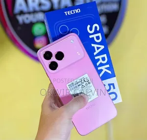 New Tecno Spark 50 128 GB Pink