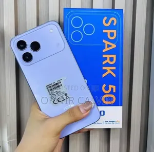 New Tecno Spark 50 128 GB Purple
