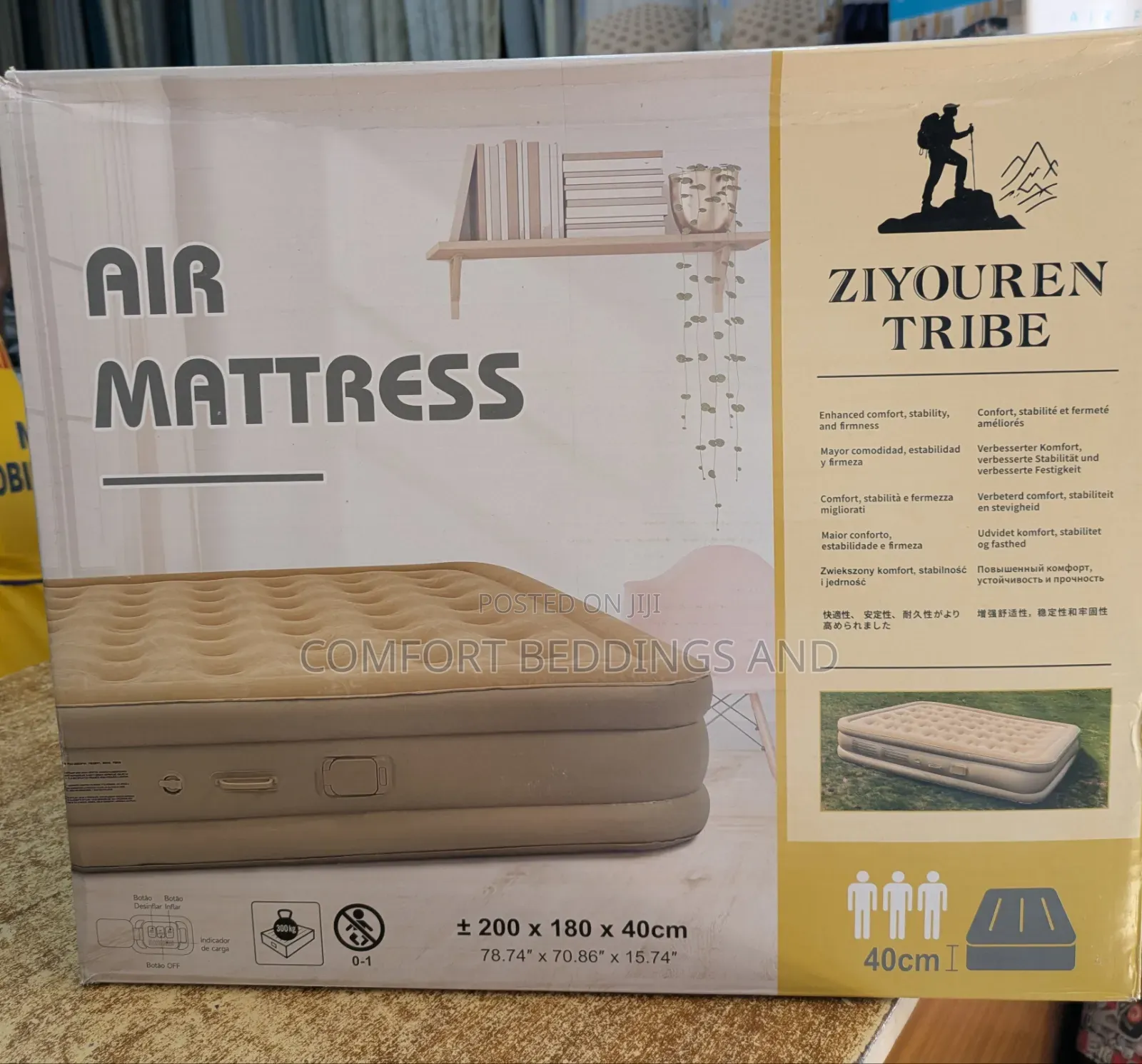 High Density Air Mattress 6*6