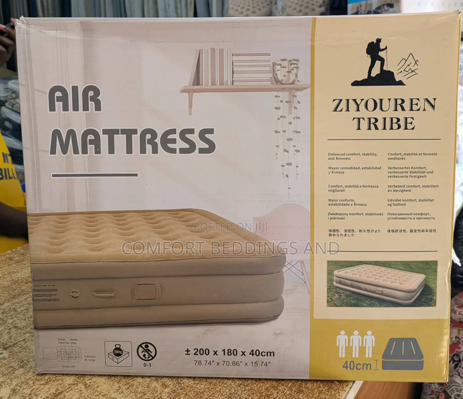 High Density Air Mattress 6*6