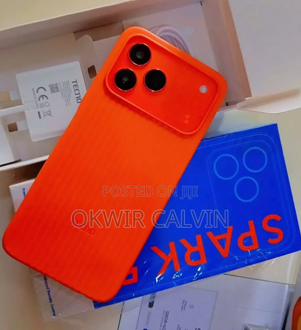New Tecno Spark 50 128 GB Orange