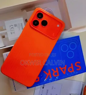 New Tecno Spark 50 128 GB Orange