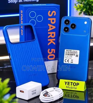 New Tecno Spark 50 128 GB Blue