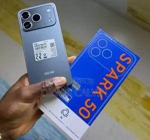 New Tecno Spark 50 128 GB Gray