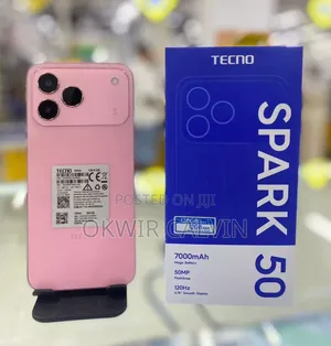 New Tecno Spark 50 128 GB Pink