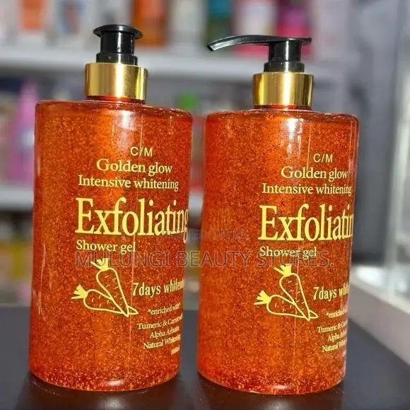 Golden Glow Intensive Whitening Exfoliating Shower Gel