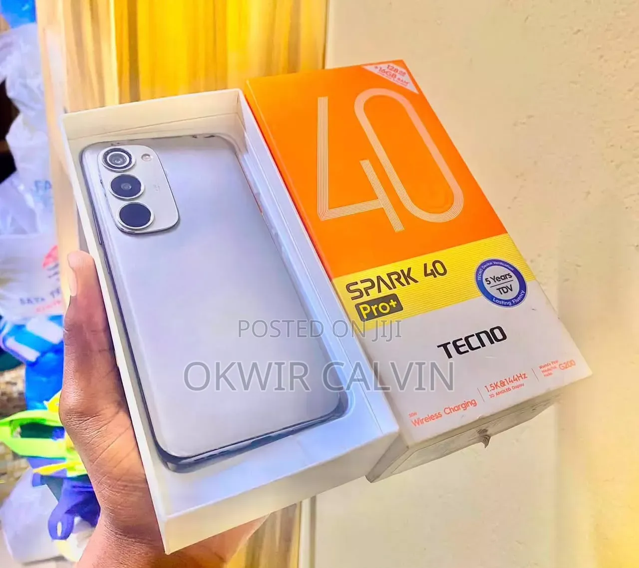 New Tecno Spark 40 Pro+ 256 GB Gold