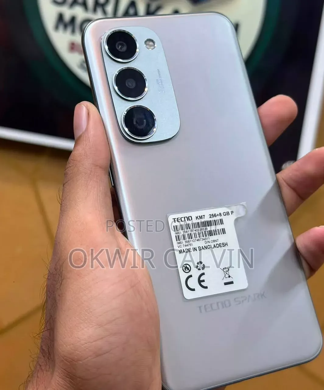 New Tecno Spark 40 Pro+ 256 GB Silver