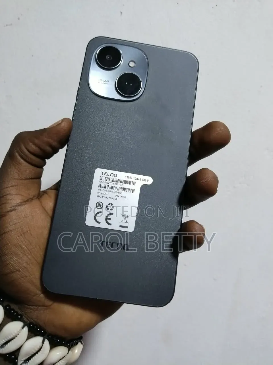 Tecno Pop 10 128 GB Black