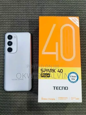 New Tecno Spark 40 Pro+ 256 GB Silver