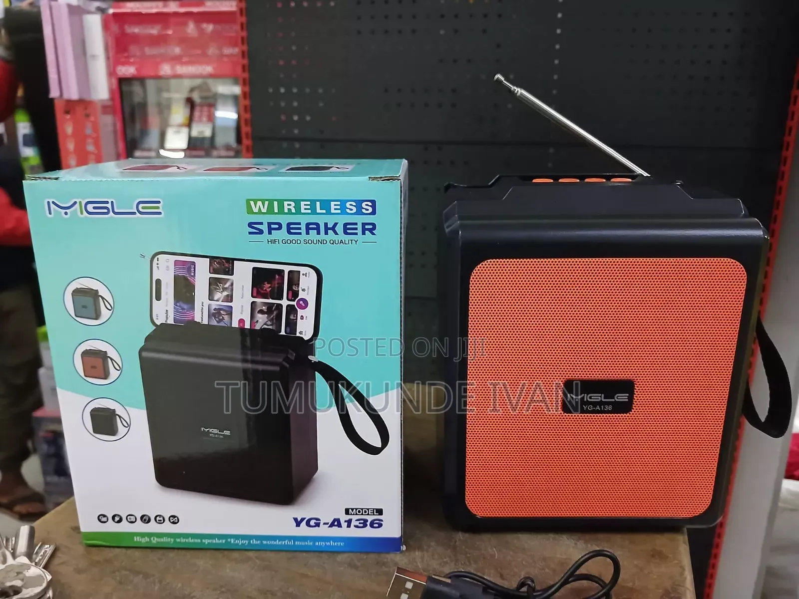 Iyigle Boom Bass Speaker