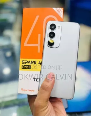 New Tecno Spark 40 Pro+ 256 GB White