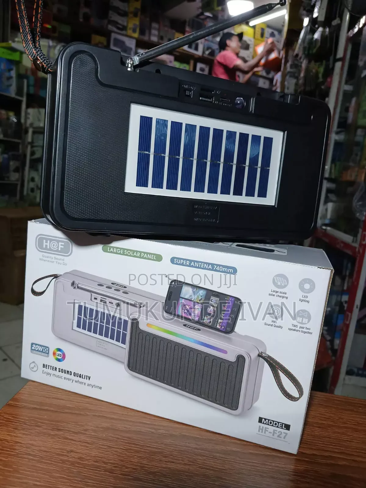 Anchor Bluetooth Speaker With a Solar Panel