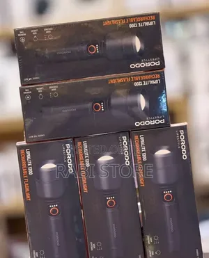 Torch Porodo Lifestyle Lumalite 1200 Rechargeble Flashlight, IPX5,