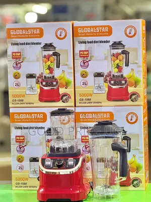 Globalstar Living Food Diet Blender (Model GS-1588, 5000W)
