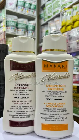 Makari De Suisse Natural & Carotonic Extreme Intense Body Lotions