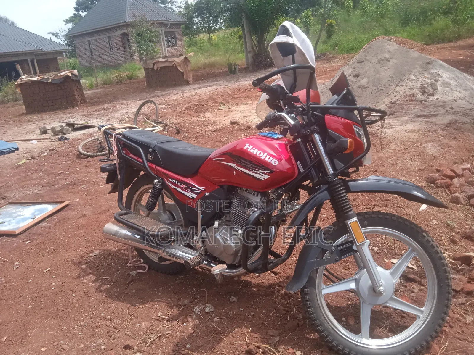 New Haojue EG150X 2025 Red