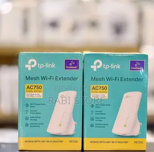 TP Link AC750 Dual Band Wifi Range Booster Extender Expand RE200