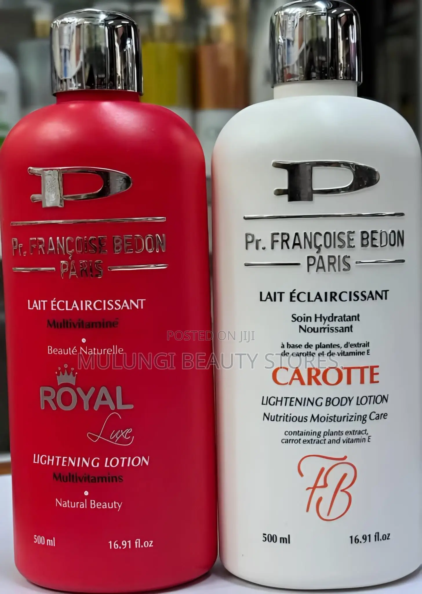 Pr. Françoise Bedon Paris the Royal Luxe Multivitamin Lotions