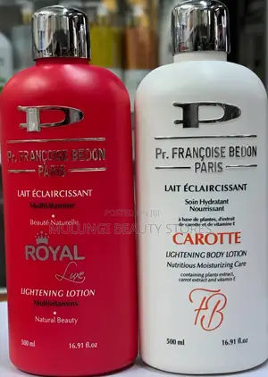 Pr. Françoise Bedon Paris the Royal Luxe Multivitamin Lotions