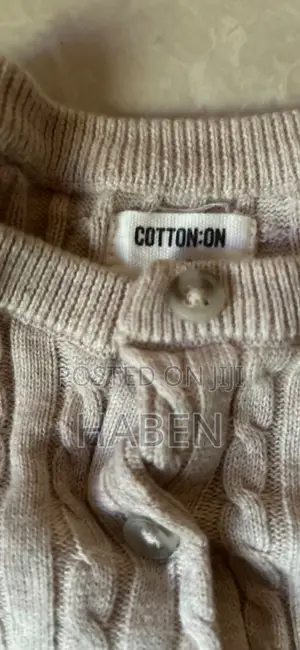 Cottonon Cotton Crewneck Cardigan