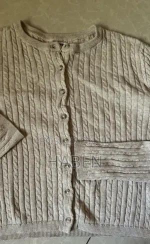 Cottonon Cotton Crewneck Cardigan