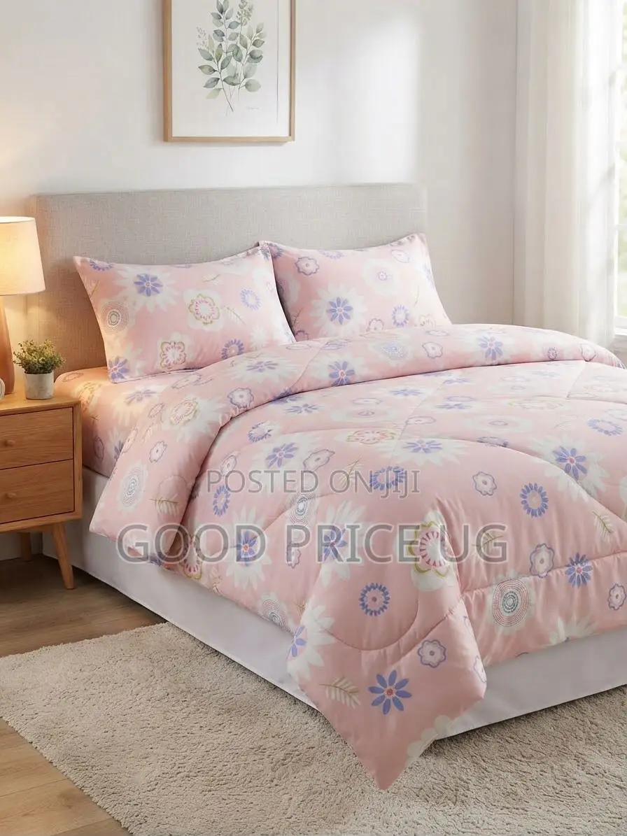 Pastel Pink Bedding Set