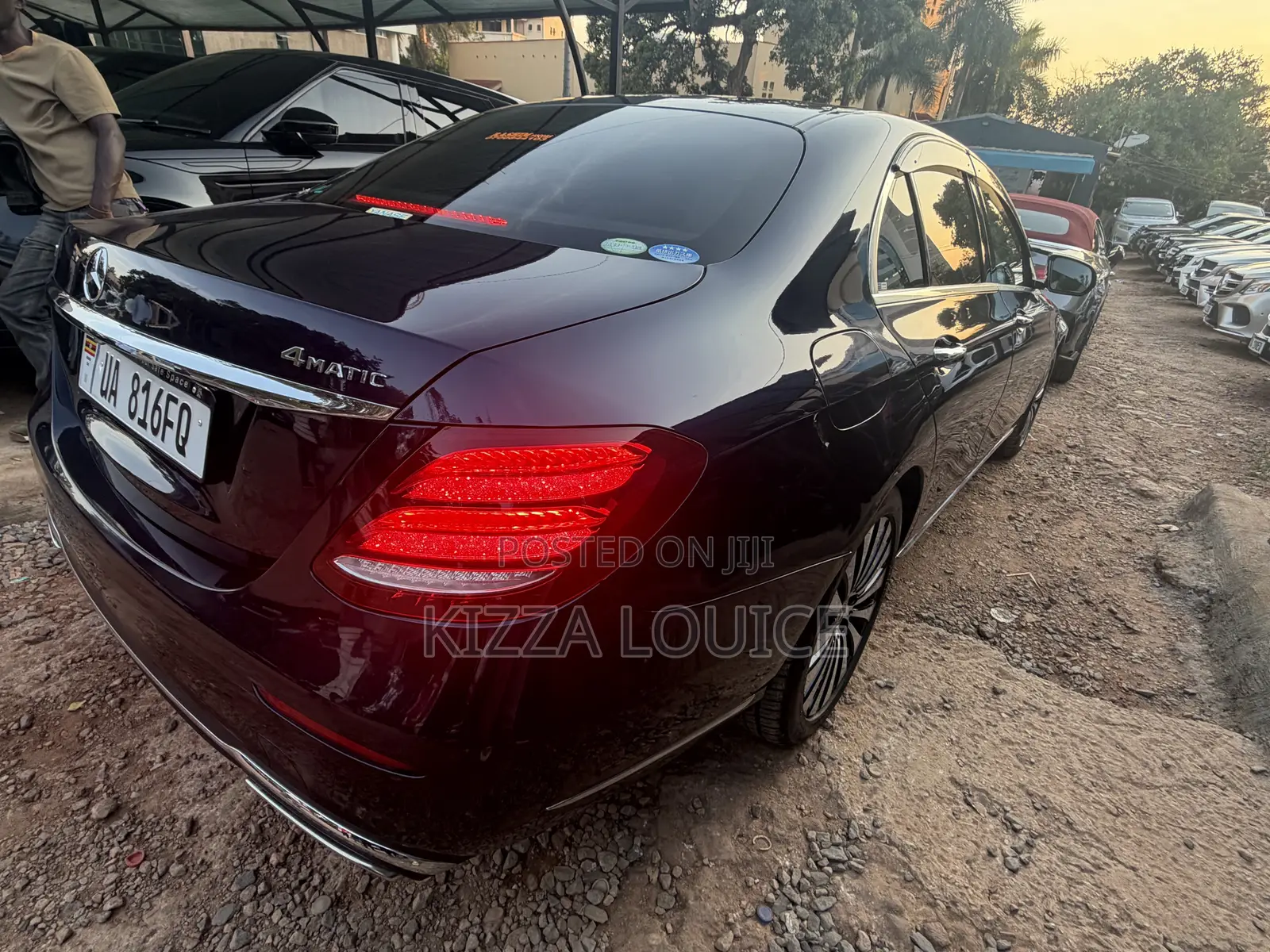 Mercedes-Benz E400 2018 Blue