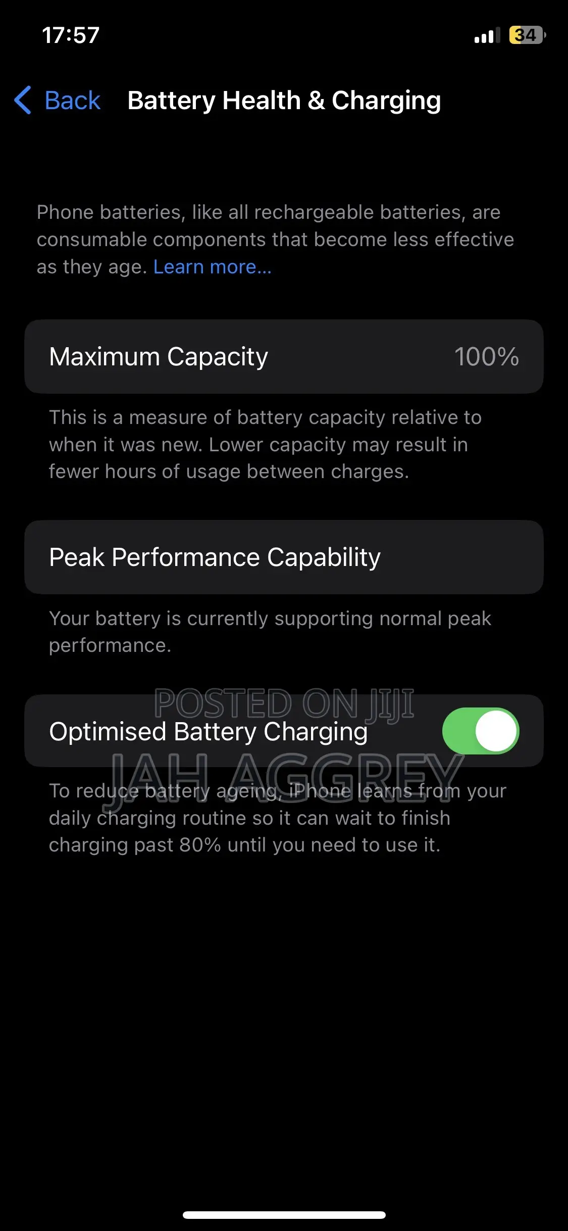 Apple iPhone X 256 GB Black