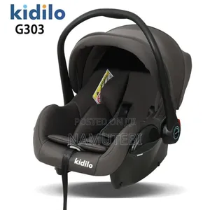 Baby Car Seat and Carrier With a Plastic Handle