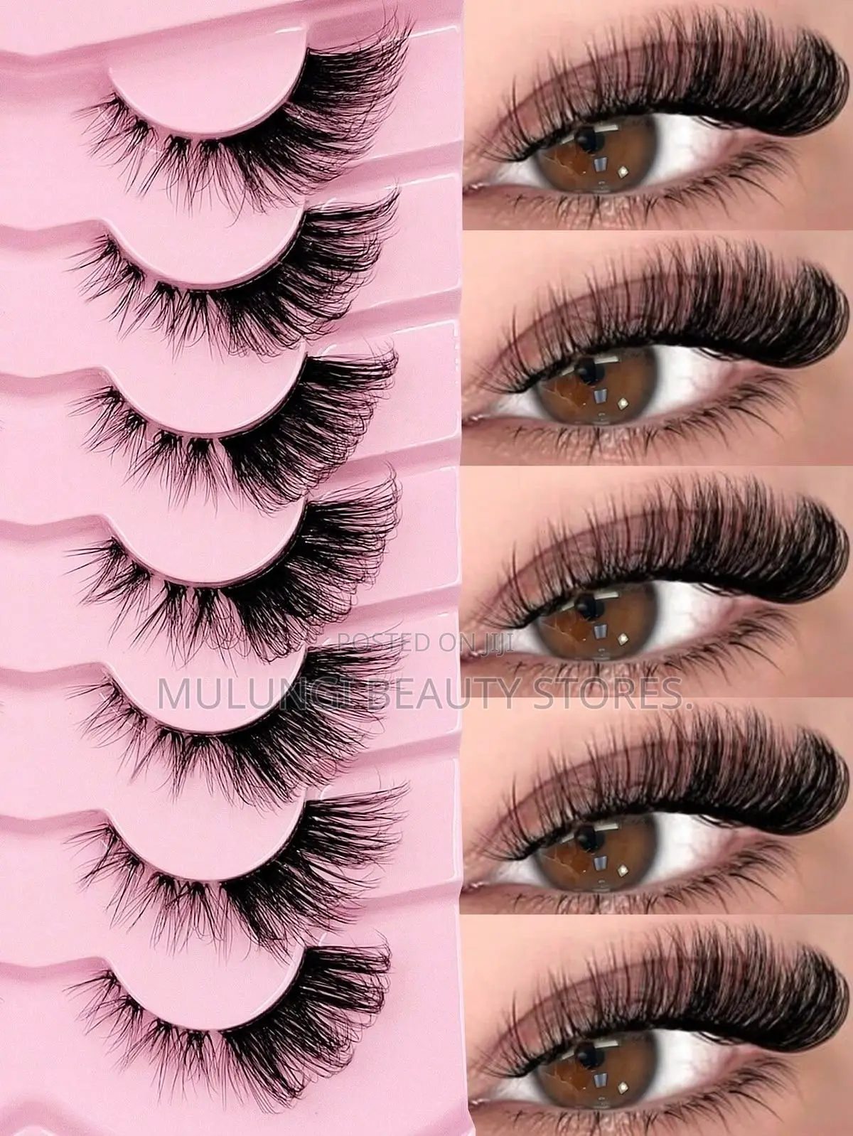 D Curl Russian Faux Mink Strip Eyelashes Parlet