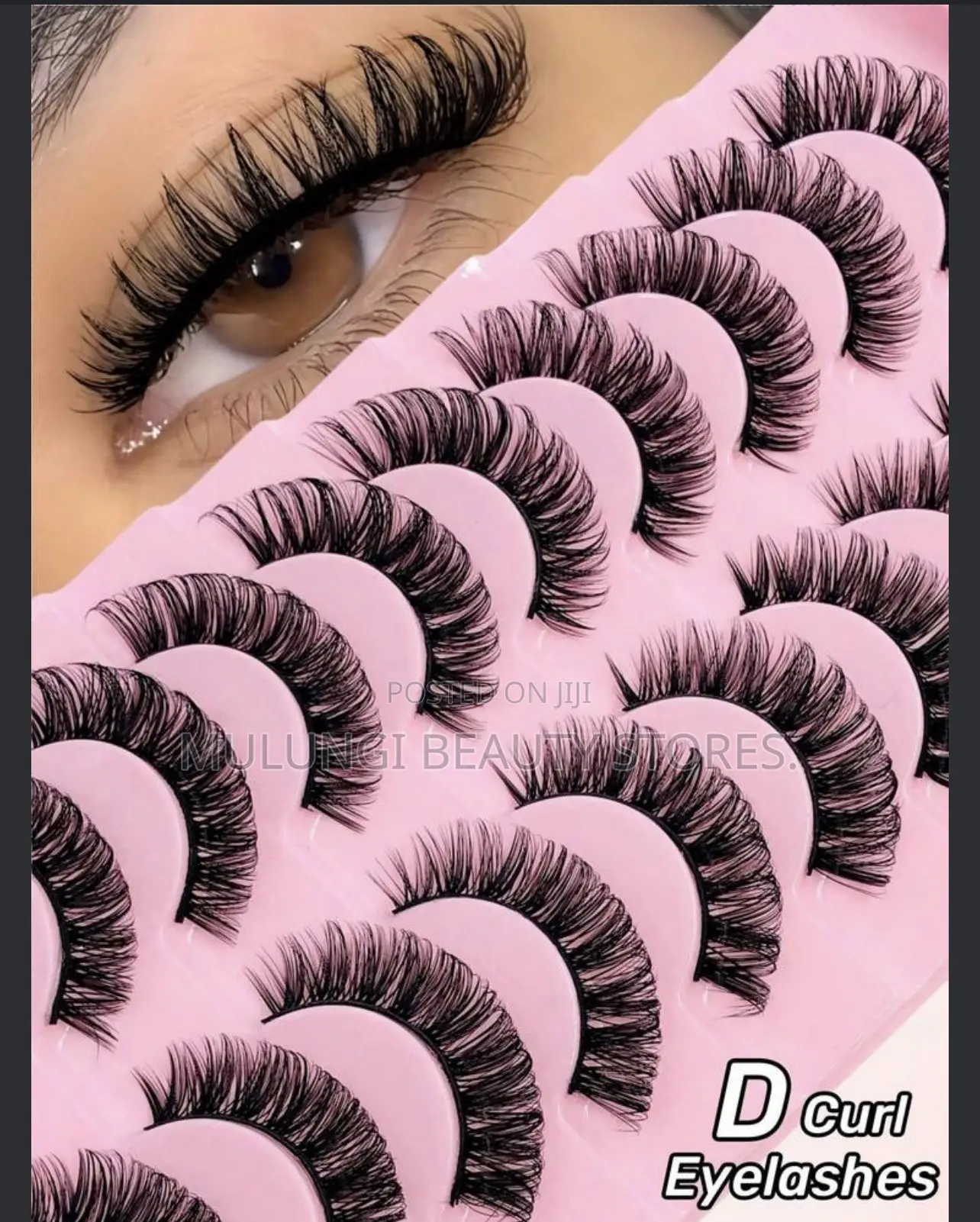 D Curl Russian Faux Mink Strip Eyelashes Parlet