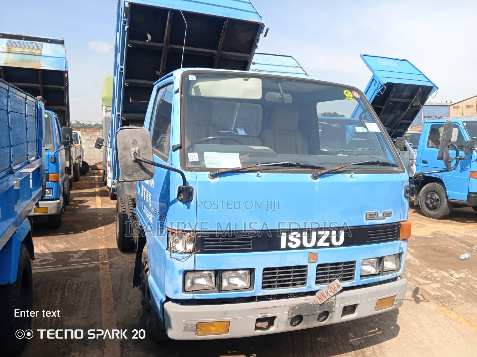 Isuzu 4BE1 Engine Tipper 4 Tone 