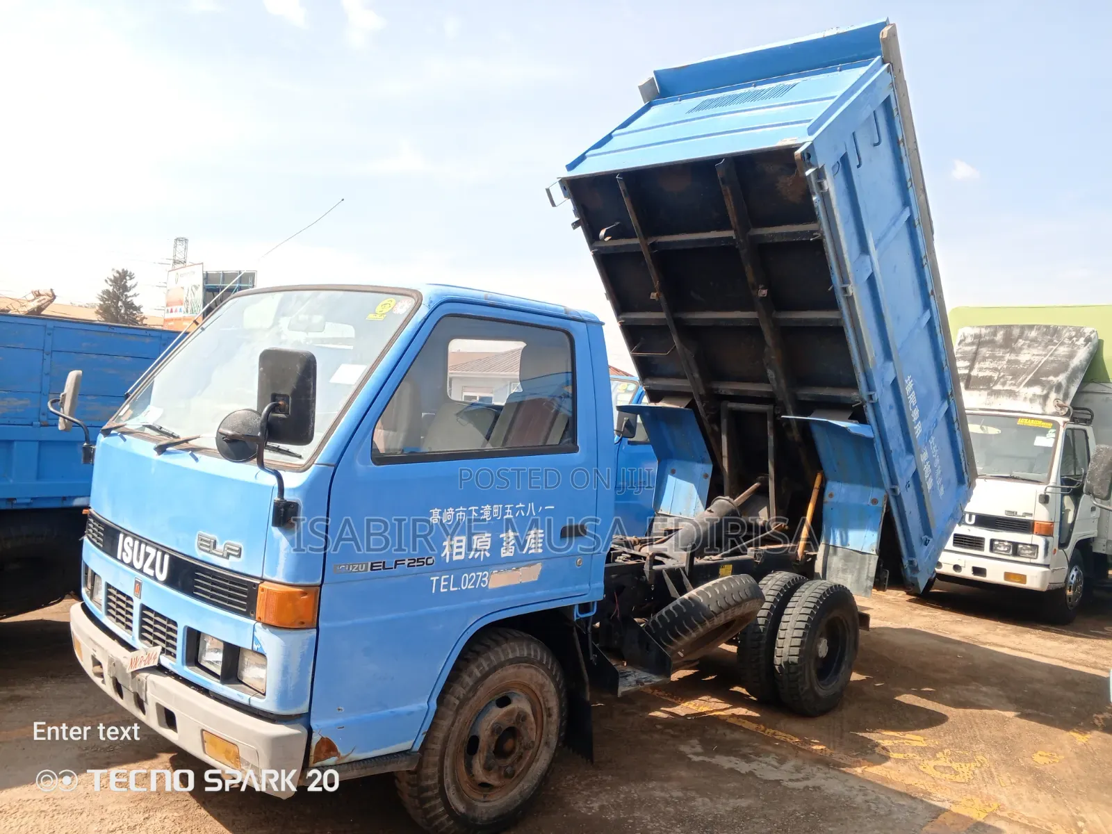 Isuzu 4BE1 Engine Tipper 4 Tone 