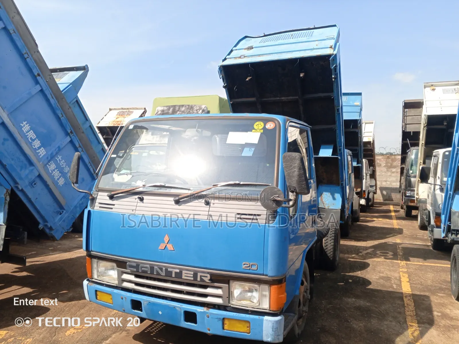 Isuzu 4BE1 Engine Tipper 4 Tone 
